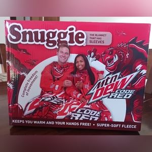 Code Red Mountain Dew Snuggie with Sleeves